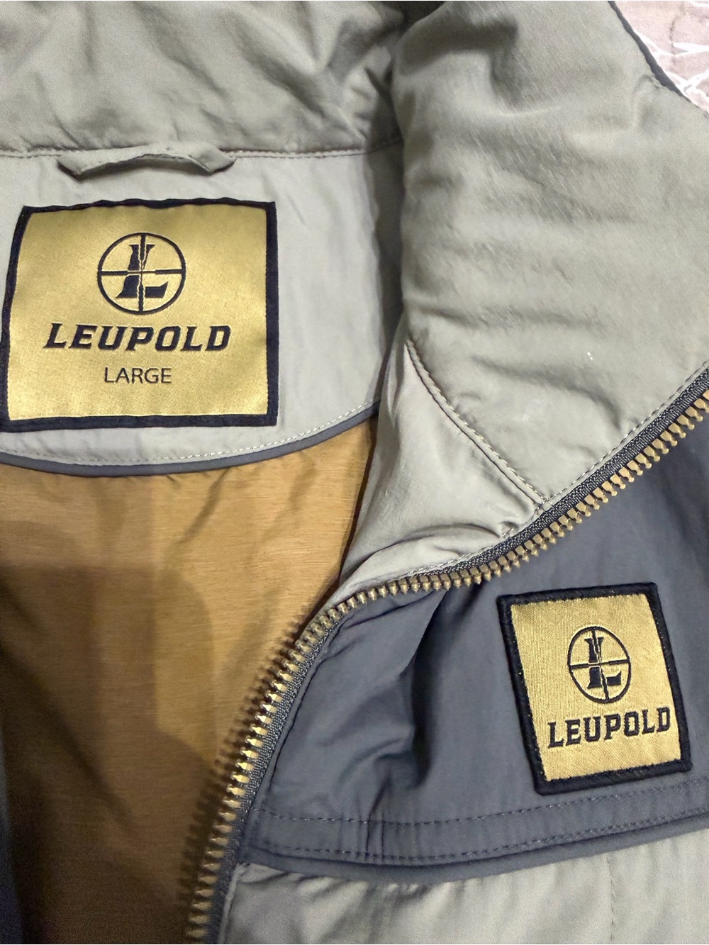 Men’s Large Leupold Santiam Quilted Jacket Light Insulation
